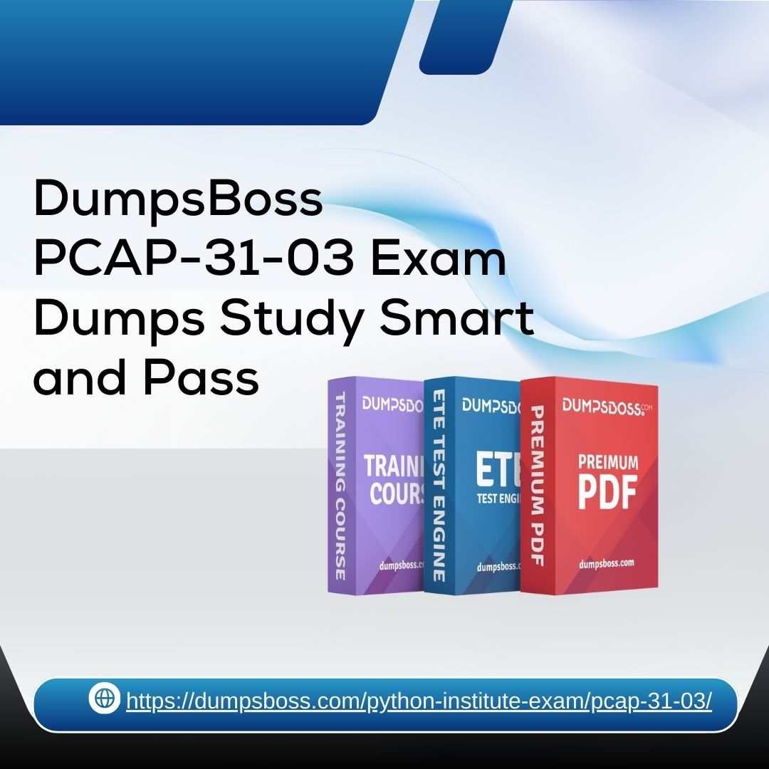 Get Top Results With Dumpsboss Pcap-31-03 Exam Dumps